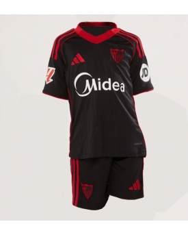 Sevilla Maglia Gara Terza Repliche 2025-26 Bambino Maniche Corte